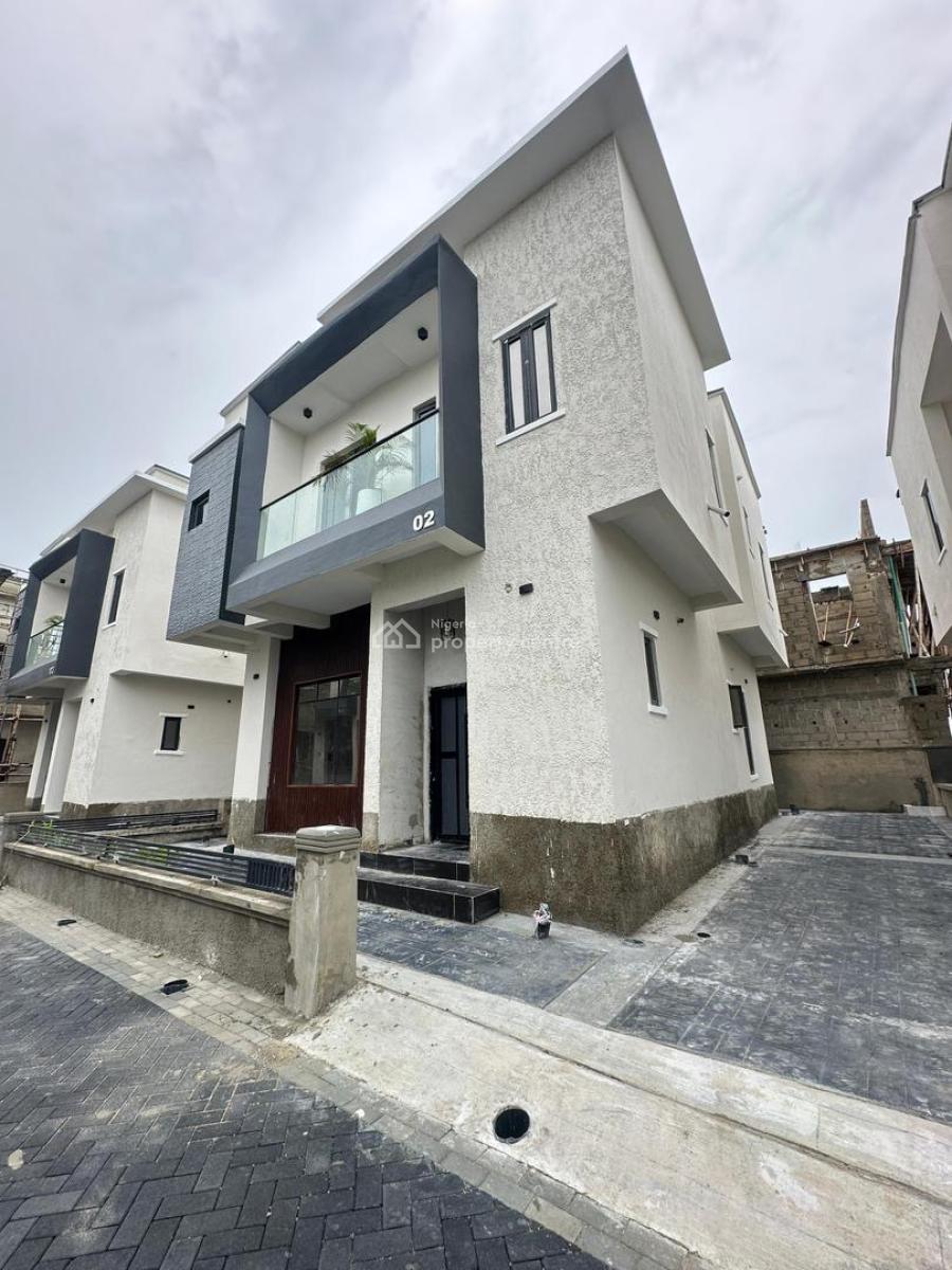 Newly Built 4 Bedroom Semi Detached Duplex with Bq, Ajah, Lagos, Semi-detached Duplex for Sale