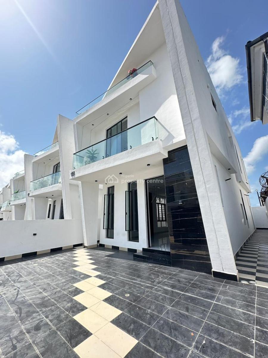Exquisite Luxury 4 Bedroom Fully Detached Duplex with a Bq, Chevron Toll Gate, Orchid Road, Lekki, Lagos, Detached Duplex for Sale