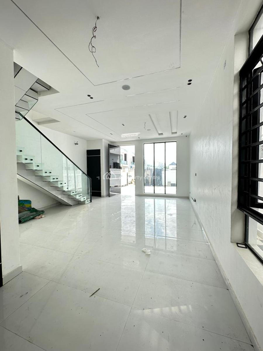 Spacious Luxury 5 Bedroom Fully Detached Duplex with Bq and Pool, Chevron Toll Gate, Orchid Road, Lekki, Lagos, Detached Duplex for Sale