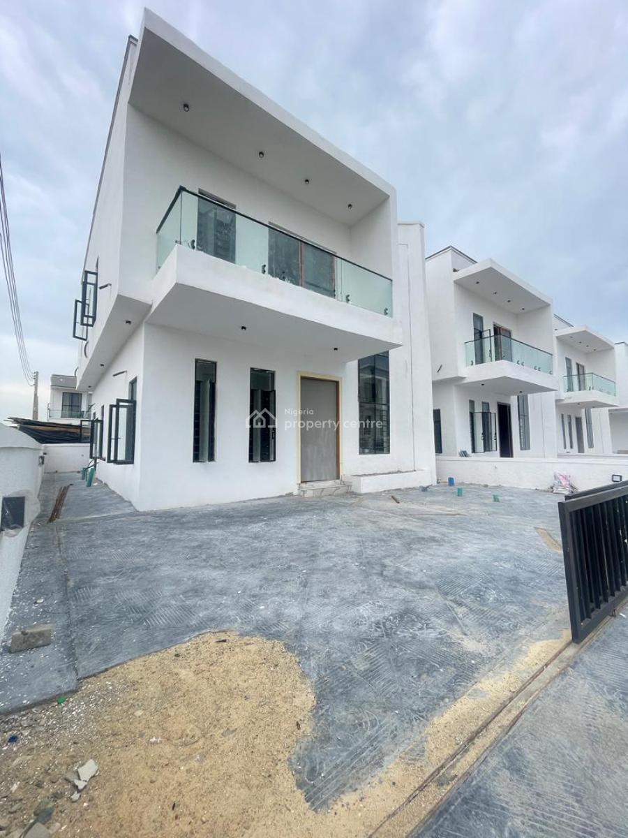 Lovely 4 Bedroom Fully Detached Duplex with 24hrs Light and Bq, Sangotedo, Ajah, Lagos, Detached Duplex for Sale