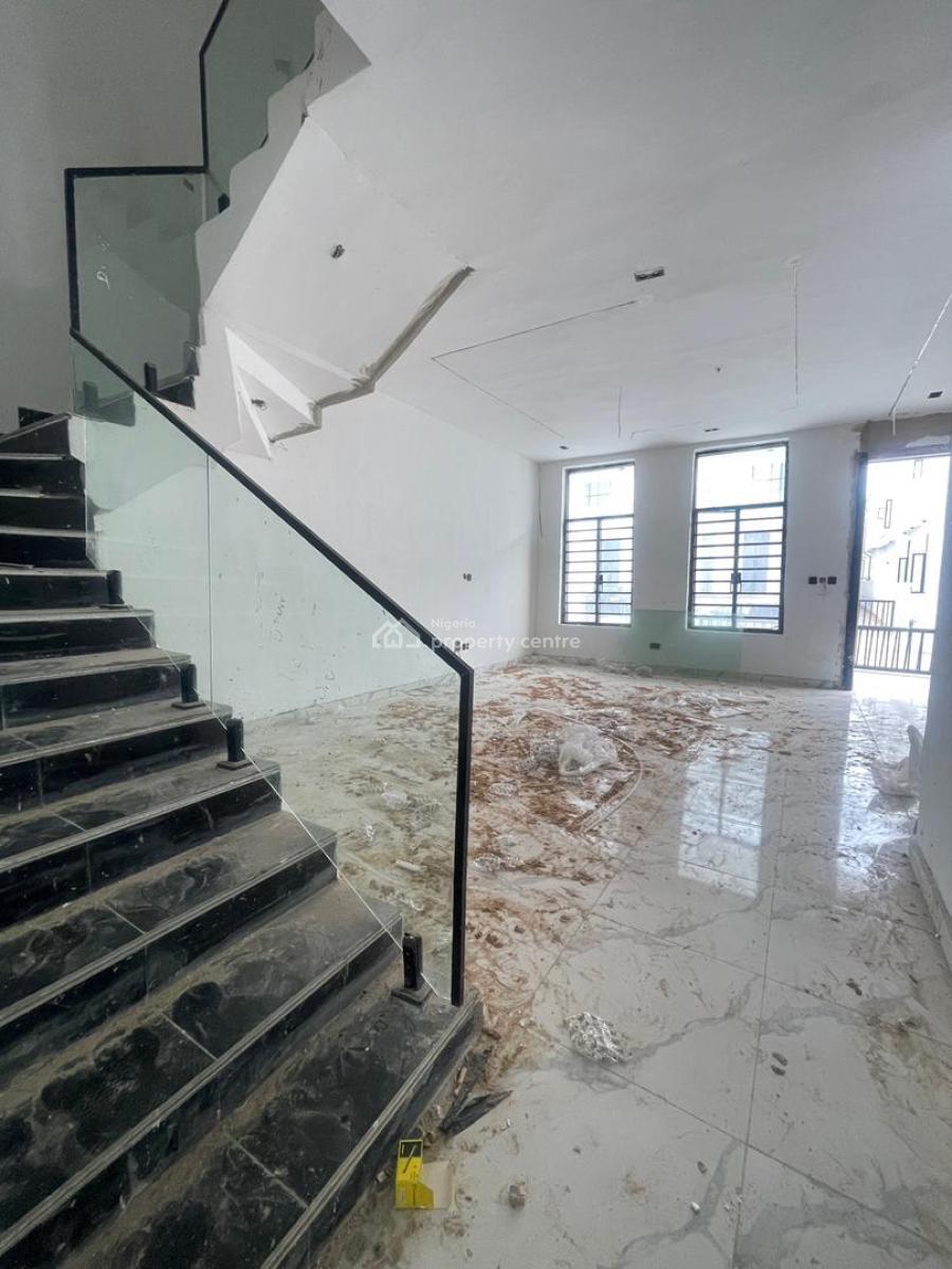 Lovely 4 Bedroom Semi Detached Duplex with a Room Bq, Sangotedo, Ajah, Lagos, Semi-detached Duplex for Sale