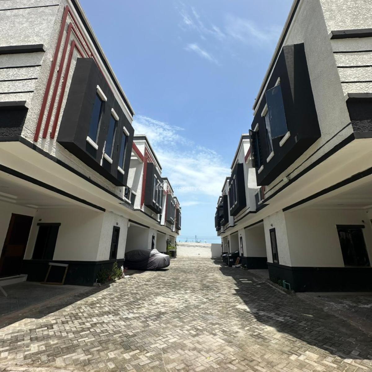 Specious 4 Bedrooms Terraced Duplex with Bq & Pool, Orchid, Lekki, Lagos, Terraced Duplex for Sale