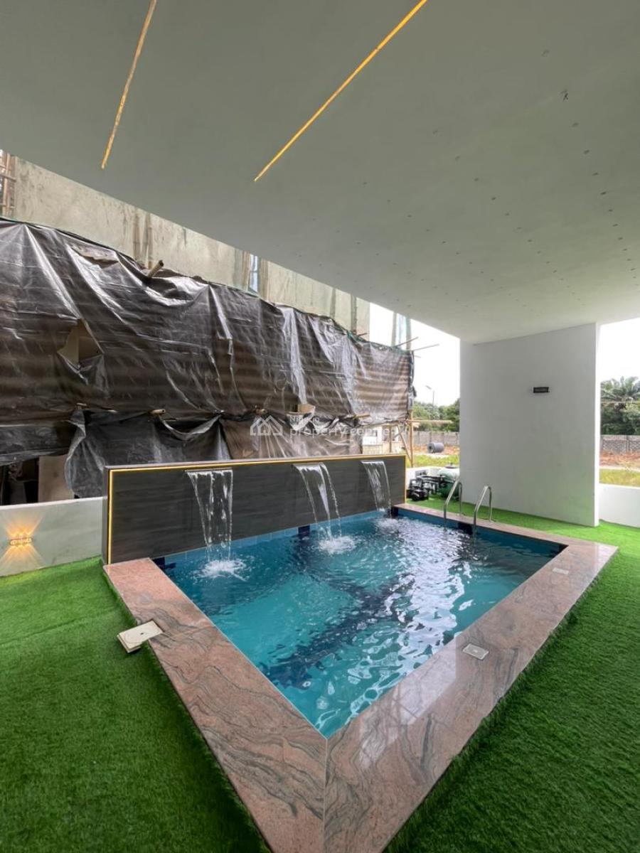 Luxury 5 Bedrooms Fully Detached Duplex + Bq, Gym, Swimming Pool, Chevron Toll Gate, Lekki, Lagos, Detached Duplex for Sale