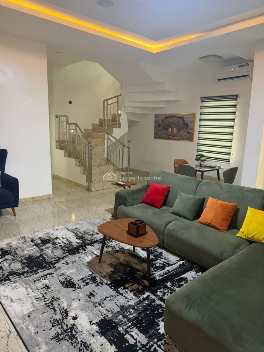 5 Bedroom Duplex with Bq & Gate House, Osapa London, Lekki, Lagos, Semi-detached Duplex for Rent