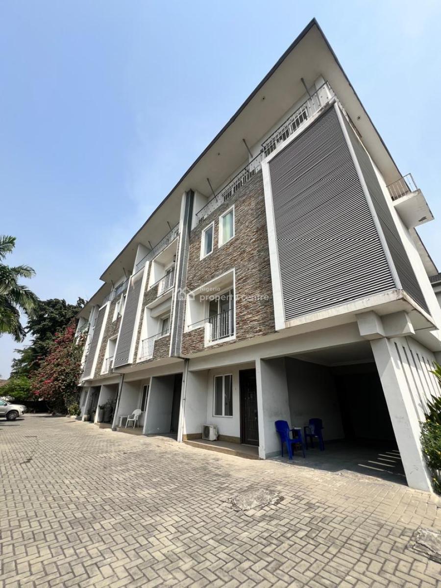 Well Maintained and Serviced Furnished 4 Bedroom Terraced House with Bq, Adeyemi Lawson, Ikoyi, Lagos, Terraced Duplex for Sale