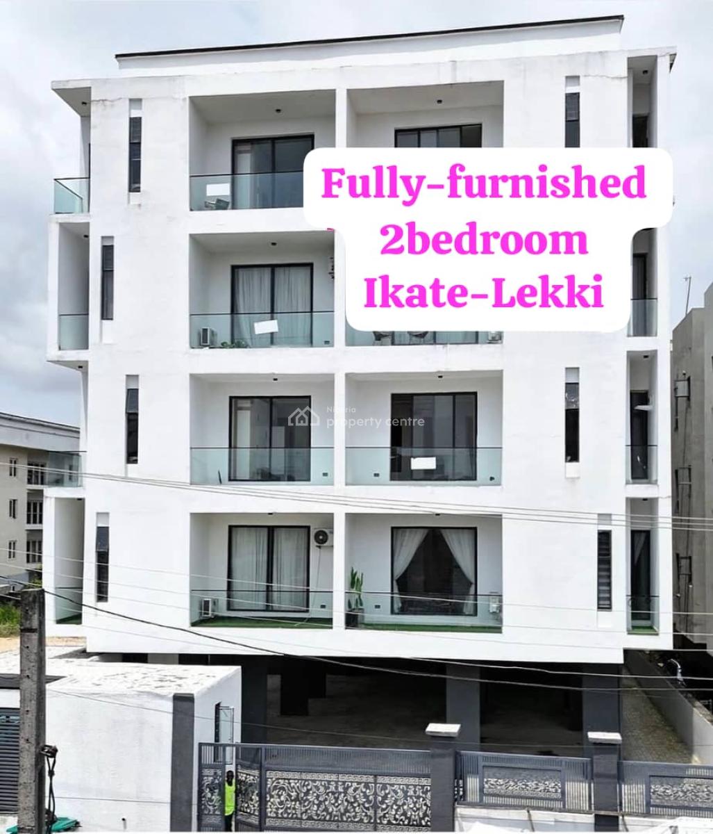 Furnished 2 Bedroom Apartment with 15kva Inverter System, Ikate, Lekki, Lagos, House for Sale