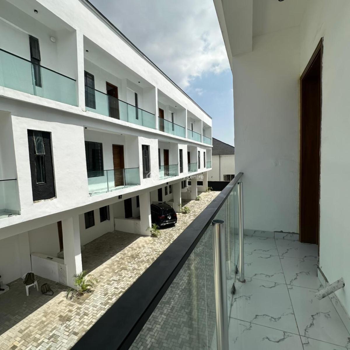 Specious 4 Bedroom Terrace Duplex with Bq, Orchid, Lekki, Lagos, Terraced Duplex for Sale