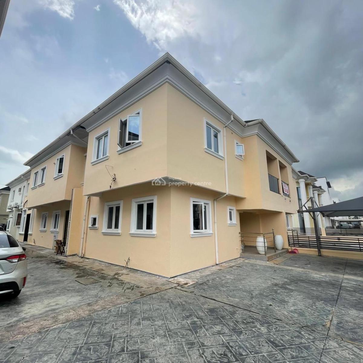 Luxurious 5 Bedroom Semi Detached Duplex with Bq, Osapa London, Osapa, Lekki, Lagos, Semi-detached Duplex for Sale