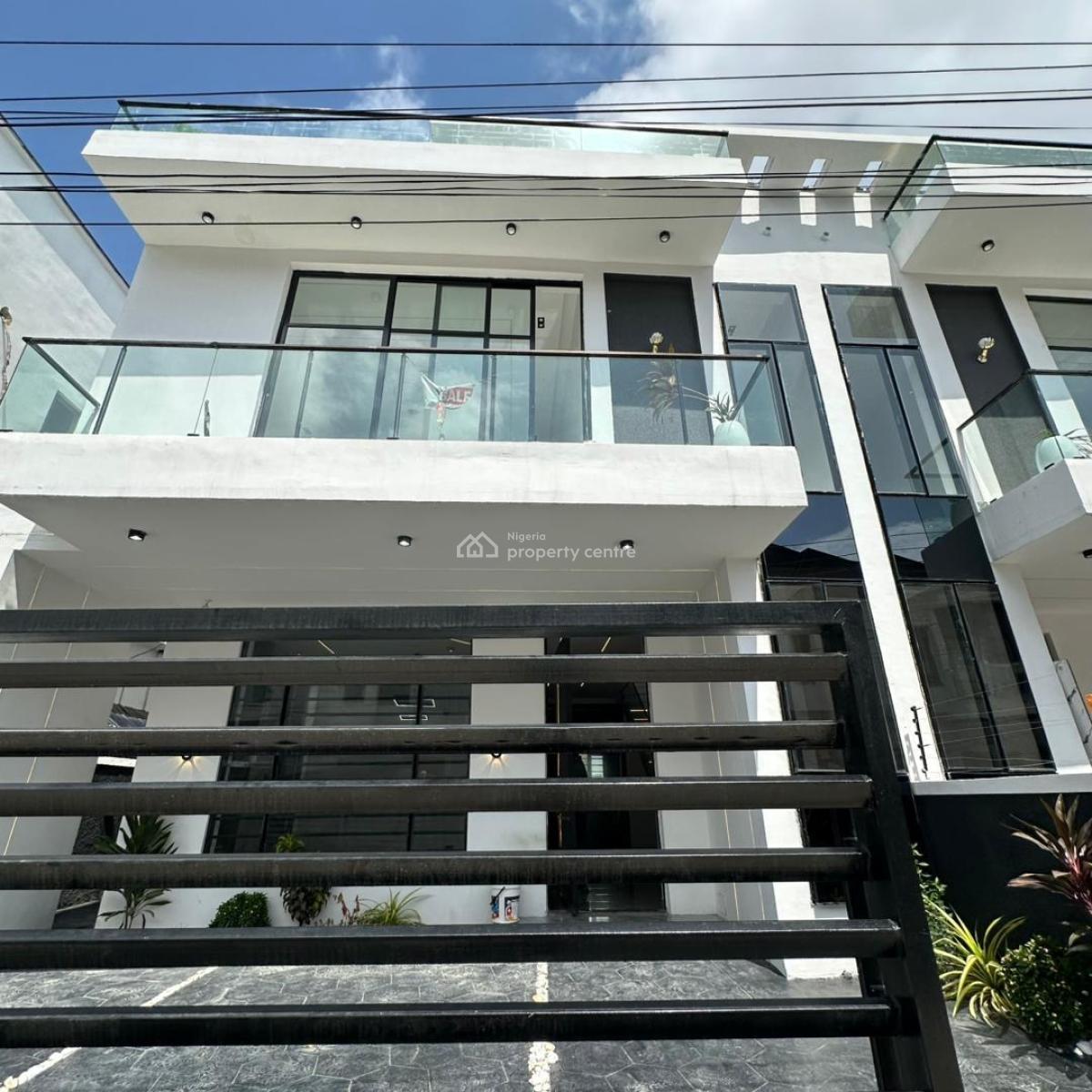 Luxurious 4 Bedroom Semi Detached Duplex with Bq, Ikota, Ikota, Lekki, Lagos, Semi-detached Duplex for Sale