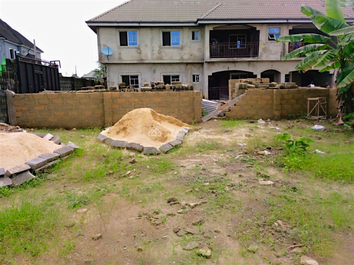 Above Half Plot of Land Fenced in a Secure Estate, Odani, Elelenwo, Port Harcourt, Rivers, Residential Land for Sale