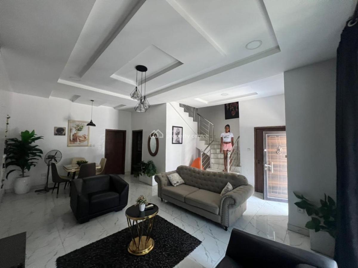 Fully Serviced 4 Bedrooms Detached Duplex, Bq and Swimming Pool, Ikota Second Gate, Ikota, Lekki, Lagos, Detached Duplex for Sale