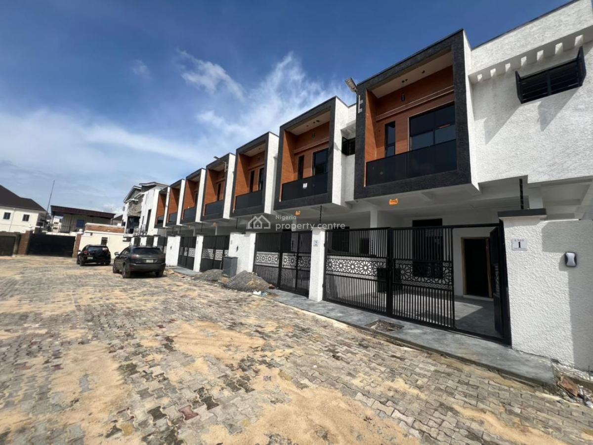 3 Bedrooms  Terrace Duplex with Private Compound, Ajah General Paint Estate, Lekki, Lagos, Terraced Duplex for Sale
