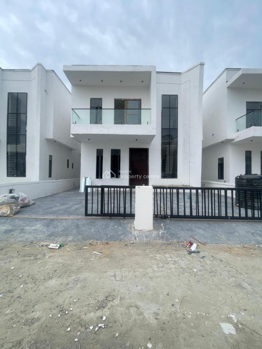 Exquisite 4bedroom Duplex with a Bq and 24hrs Power Supply in an Estat, Ajah, Lagos, Detached Duplex for Sale