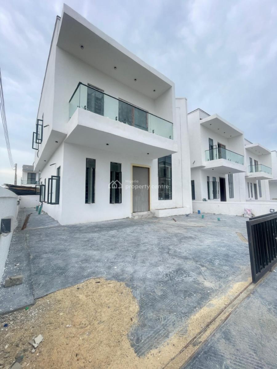 Exquisite 4bedroom Duplex with a Bq and 24hrs Power Supply in an Estat, Ajah, Lagos, Detached Duplex for Sale