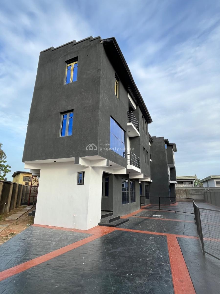 Newly Built 4 Bedroom Terrace Duplex, Ogba, Ikeja, Lagos, Terraced Duplex for Sale