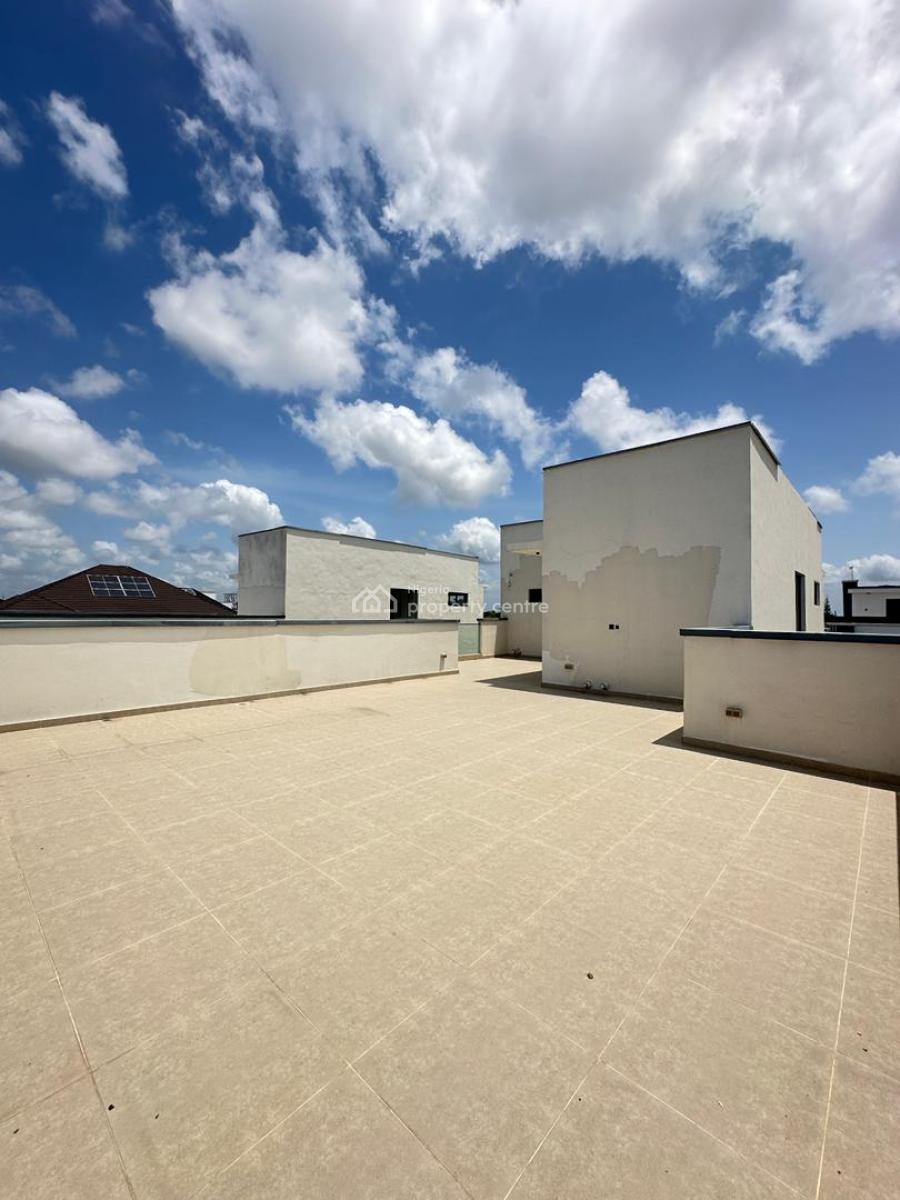 Exclusive 5 Bedroom Fully Detached Duplex with Bq, Car Garage & Roofto, Vgc Extension, Lekki, Lagos, Detached Duplex for Sale