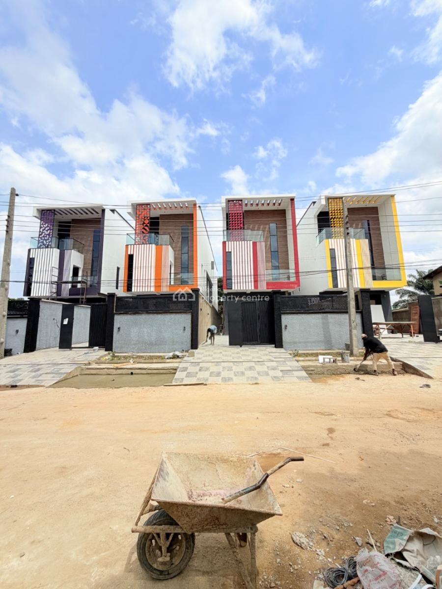 Adorable 5 Bedroom Terrace Duplex in a Gated Estate, Adeniyi Jones, Ikeja, Lagos, Terraced Duplex for Sale
