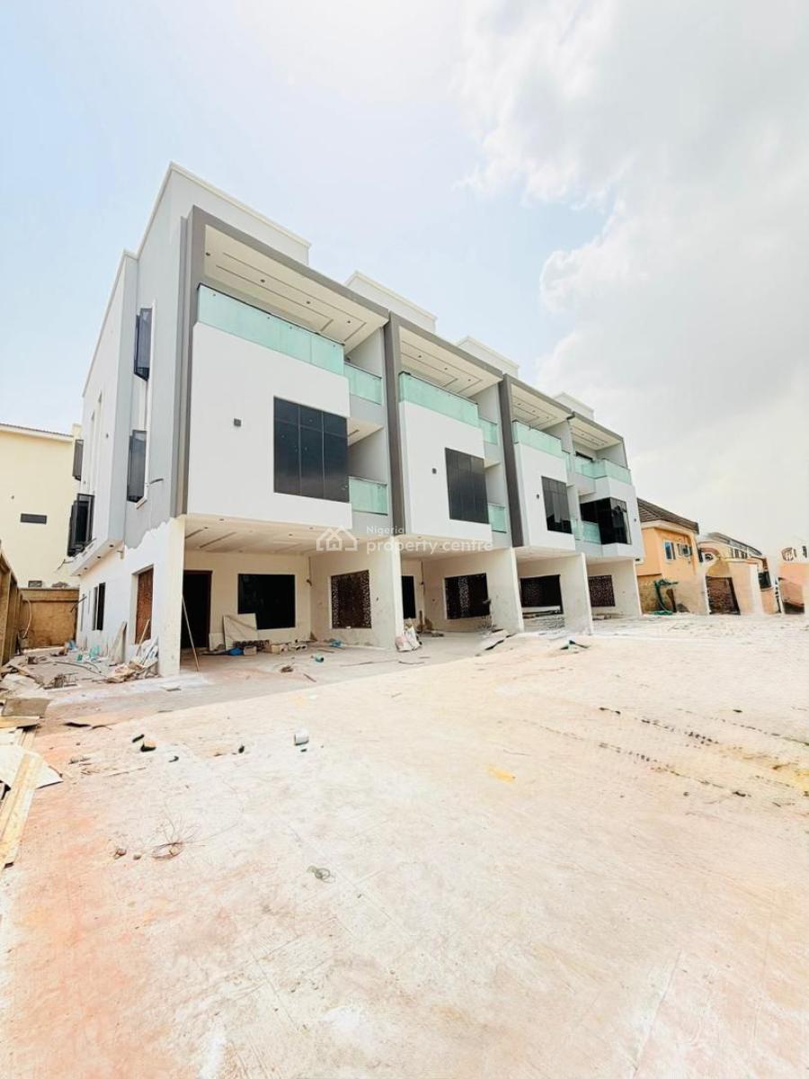 Exquisitely Built 4 Bedroom Terraced Duplex with a Bq and Garage, Excellently Built Home with Bq in a Code to Access Estate, Omole Phase 2, Ikeja, Lagos, Terraced Duplex for Sale