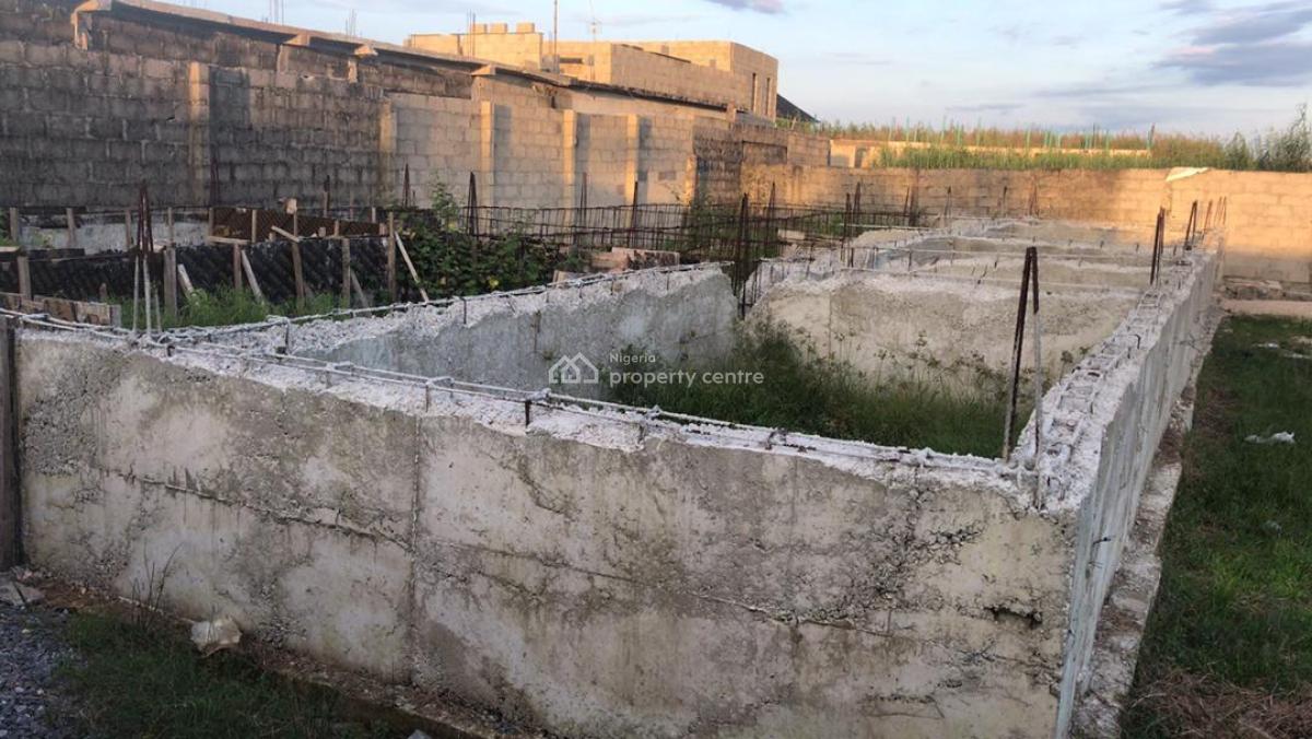 Fenced Plot Measuring 600sqm, Behind Happy Land Estate, Sangotedo, Ajah, Lagos, Residential Land for Sale