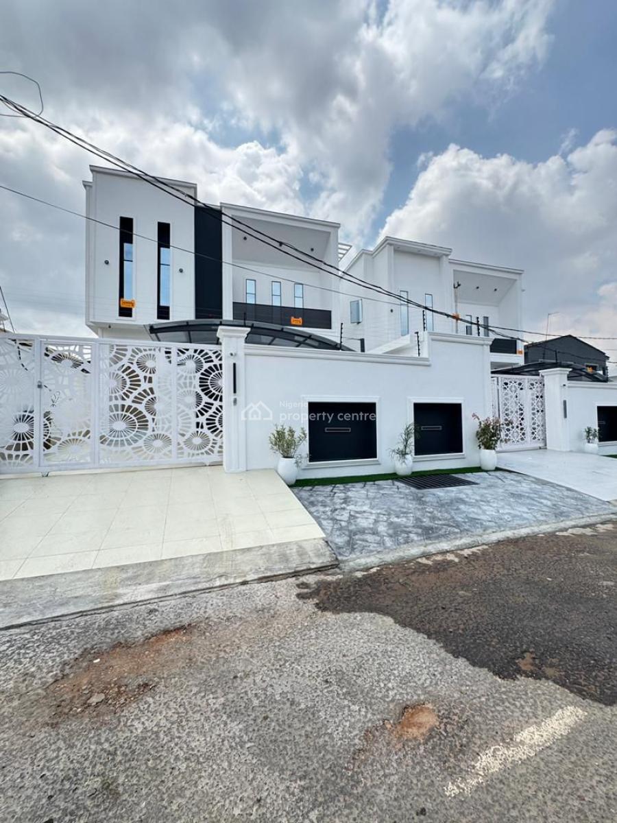 Luxury Built 5 Bedroom Detached Duplex with Bq, Contemporary Detailed Home with Bq in a Secured Estate, Omole Phase 1, Ikeja, Lagos, Detached Duplex for Sale