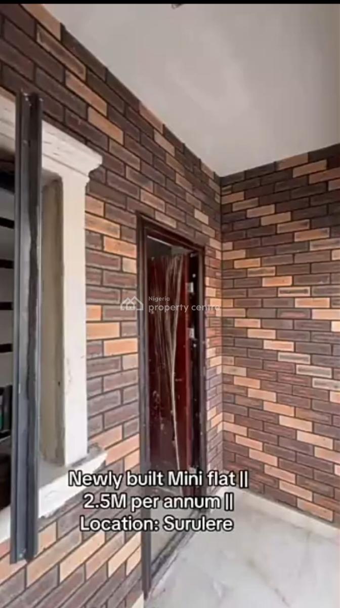 Newly Built Mini Flat, Emmanuel Bus Stop Aguda, Surulere, Lagos, Mini Flat (room and Parlour) for Rent