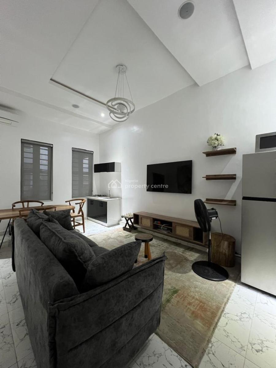 Furnished Mini Flat with 24 Hours Light, Inverter, Pool and Gym, Internet, Royal Pine Estate Gate 3, Orchid Road, Lekki, Lagos, Mini Flat (room and Parlour) for Rent