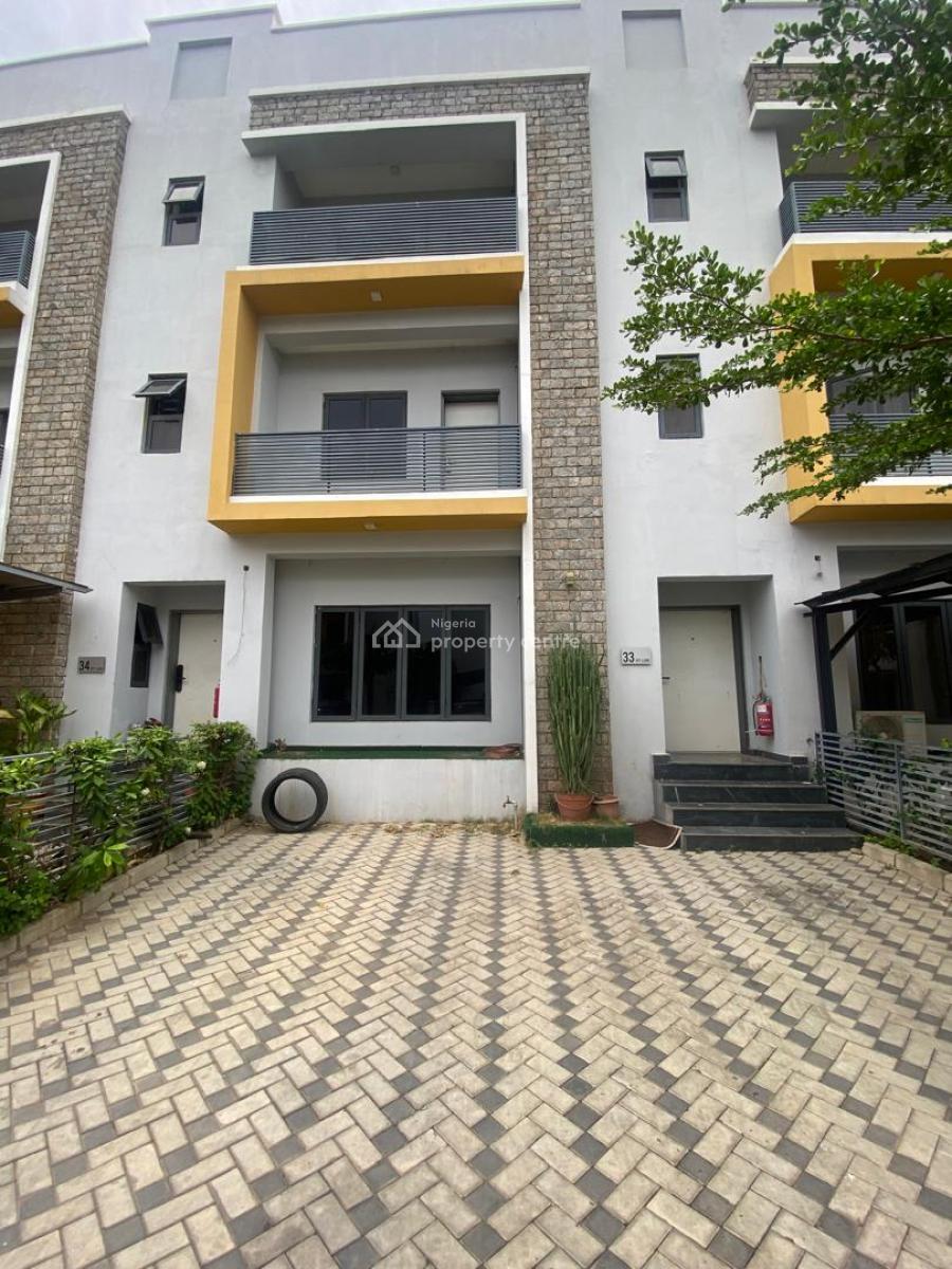4 Bedroom Terrace Duplex + Bq, Wuye, Abuja, Terraced Duplex for Rent