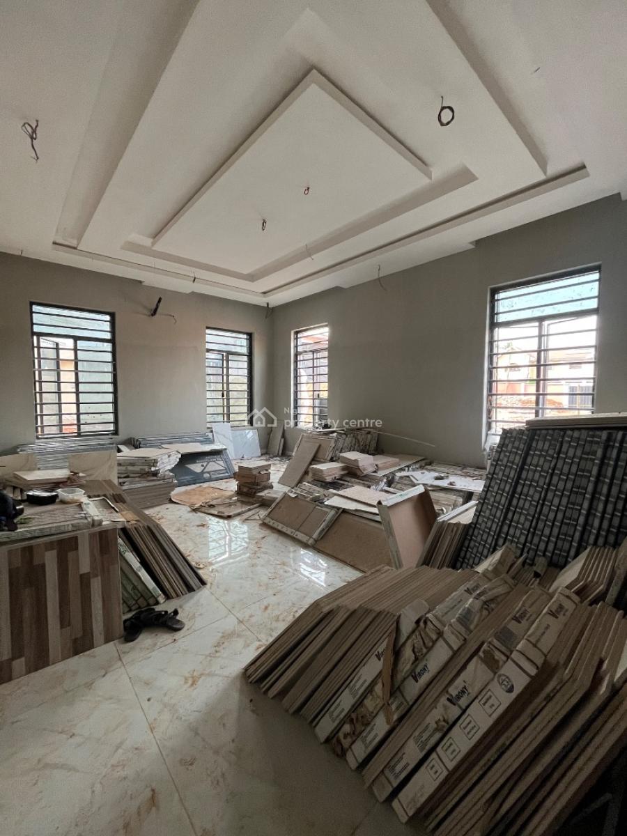 Spaciously Built 5 Bedroom Fully Detached Duplex with a Room Bq, Majestically Built Home with Study Room and Bq in a Secured Estate, Omole Phase 1, Ikeja, Lagos, Detached Duplex for Sale