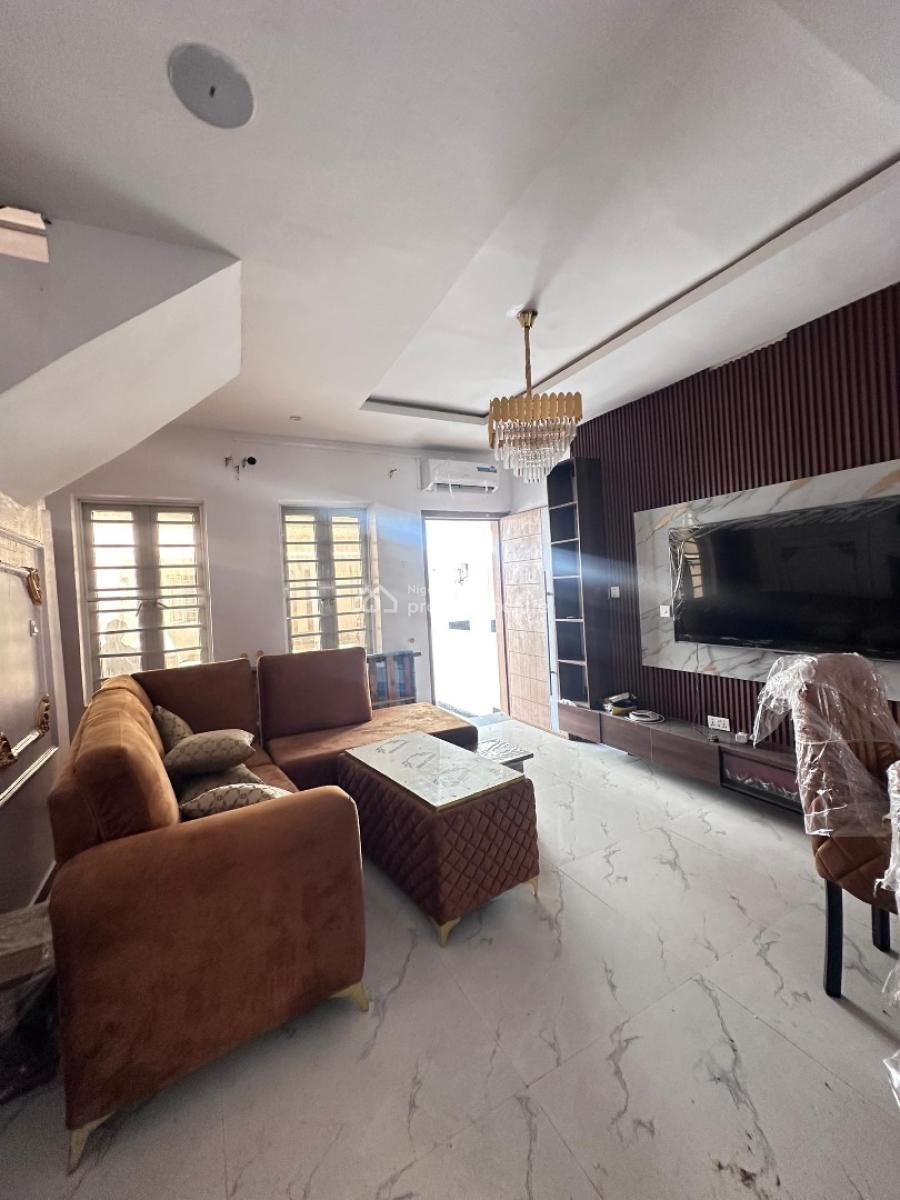 Self Serviced 3 Bedroom Terrace Duplex (not Furnished), General Paint, Ajah, Lagos, Terraced Duplex for Rent
