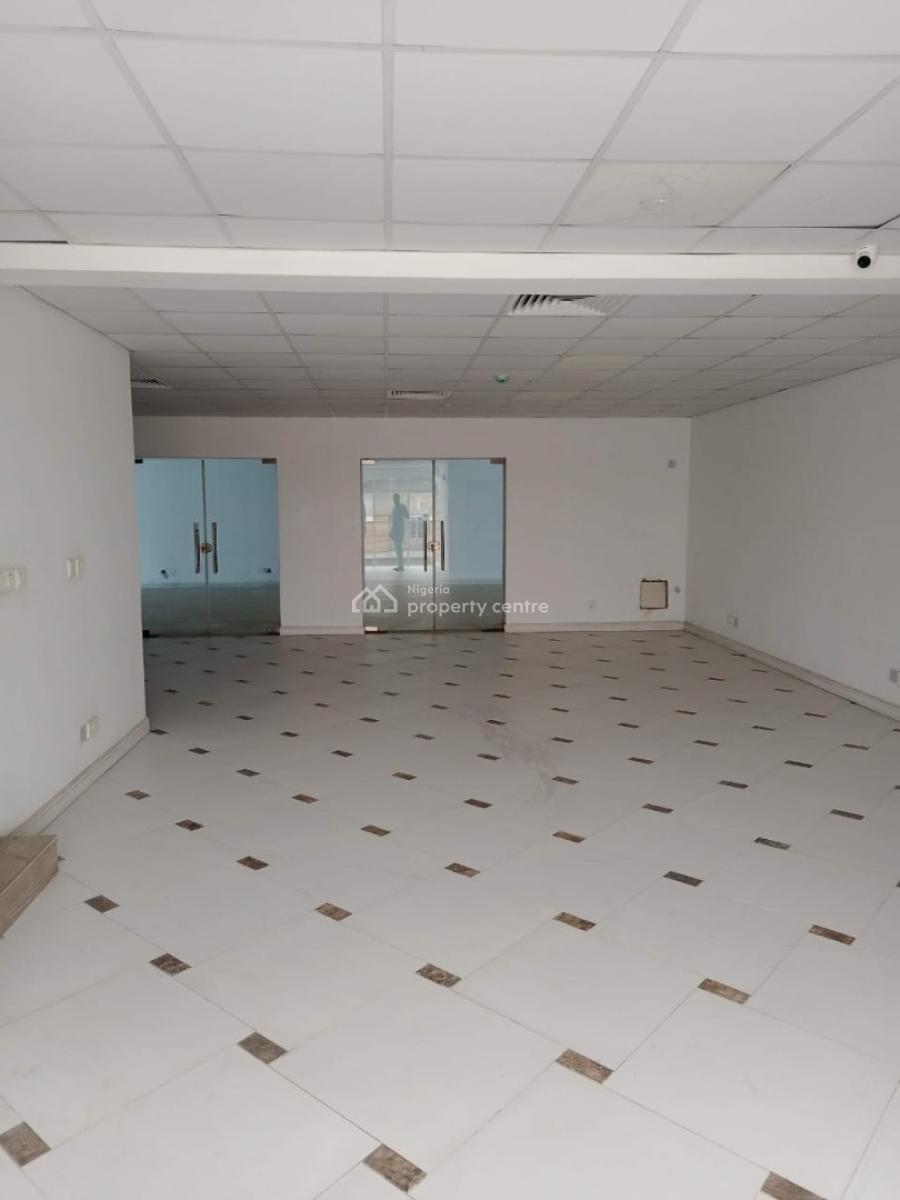 Serviced 257 Square Meter Open Plan Office Space with Elevator, Ilupeju, Lagos, Office Space for Rent