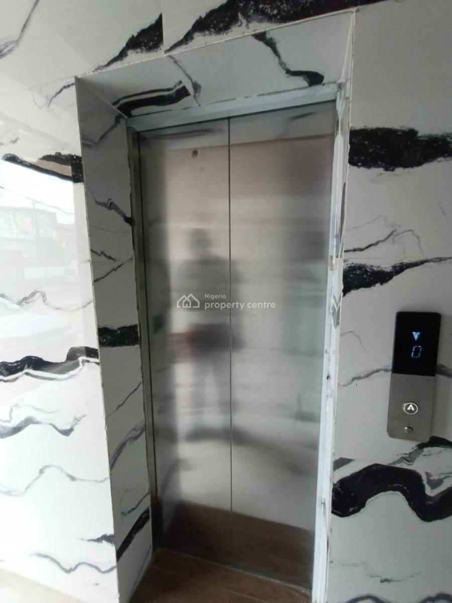Serviced 257 Square Meter Open Plan Office Space with Elevator, Ilupeju, Lagos, Office Space for Rent