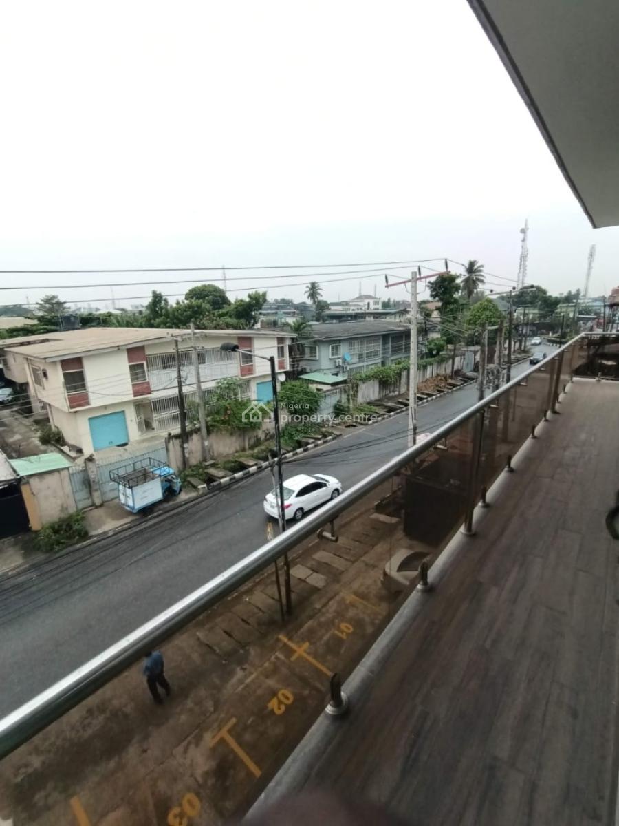 Serviced 257 Square Meter Open Plan Office Space with Elevator, Ilupeju, Lagos, Office Space for Rent
