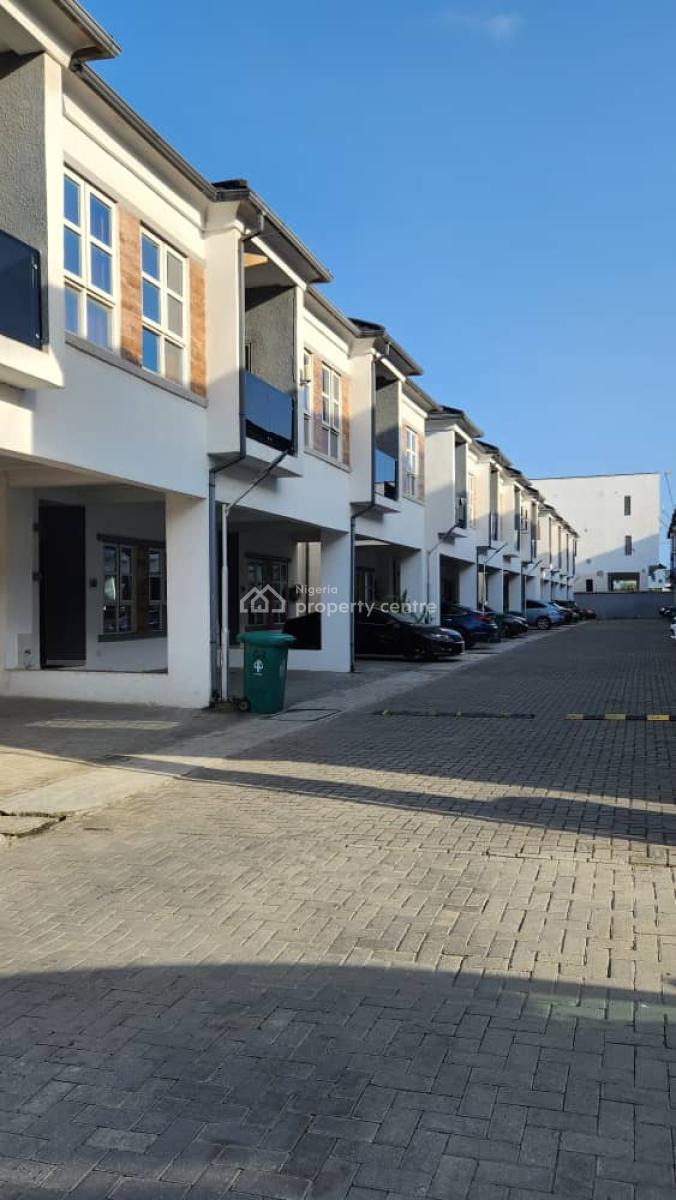 Serviced 4 Bedroom Terrace Duplex with Swimming Pool, Orchid Road, Royal Pine Estate, Lekki Phase 2, Lekki, Lagos, Terraced Duplex for Sale
