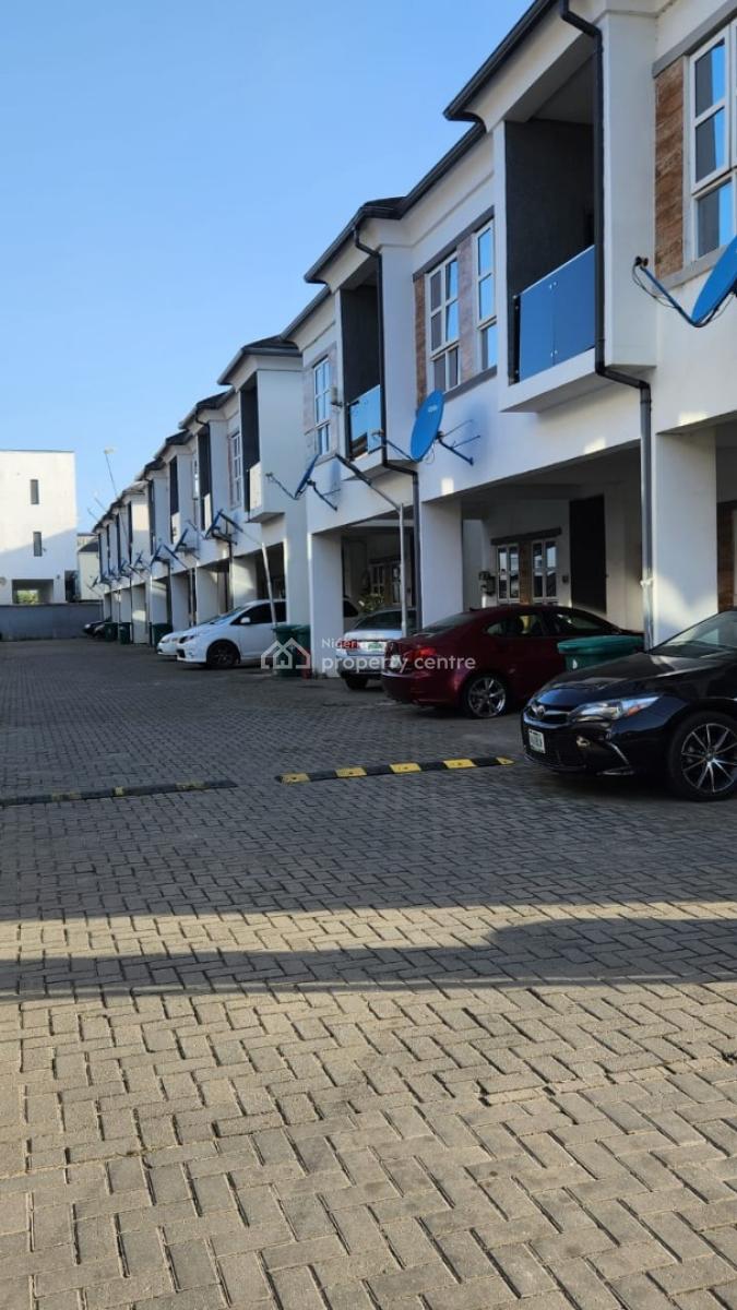 Serviced 4 Bedroom Terrace Duplex with Swimming Pool, Orchid Road, Royal Pine Estate, Lekki Phase 2, Lekki, Lagos, Terraced Duplex for Sale