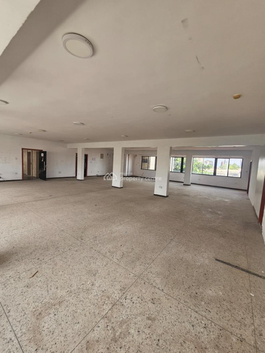 Strategic Office Block of 7 Floors with a Pent Floor Available, Victoria Island (vi), Lagos, Office Space for Rent