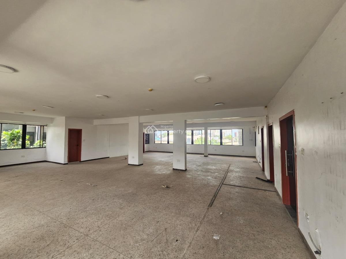 Strategic Office Block of 7 Floors with a Pent Floor Available, Victoria Island (vi), Lagos, Office Space for Rent