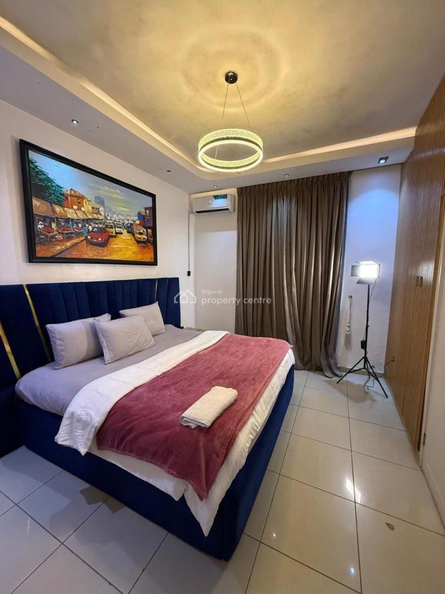 Affordable Two Bedroom Apartment with Bathtub and Gym, Lekki, Osapa, Lekki, Lagos, Flat / Apartment Short Let