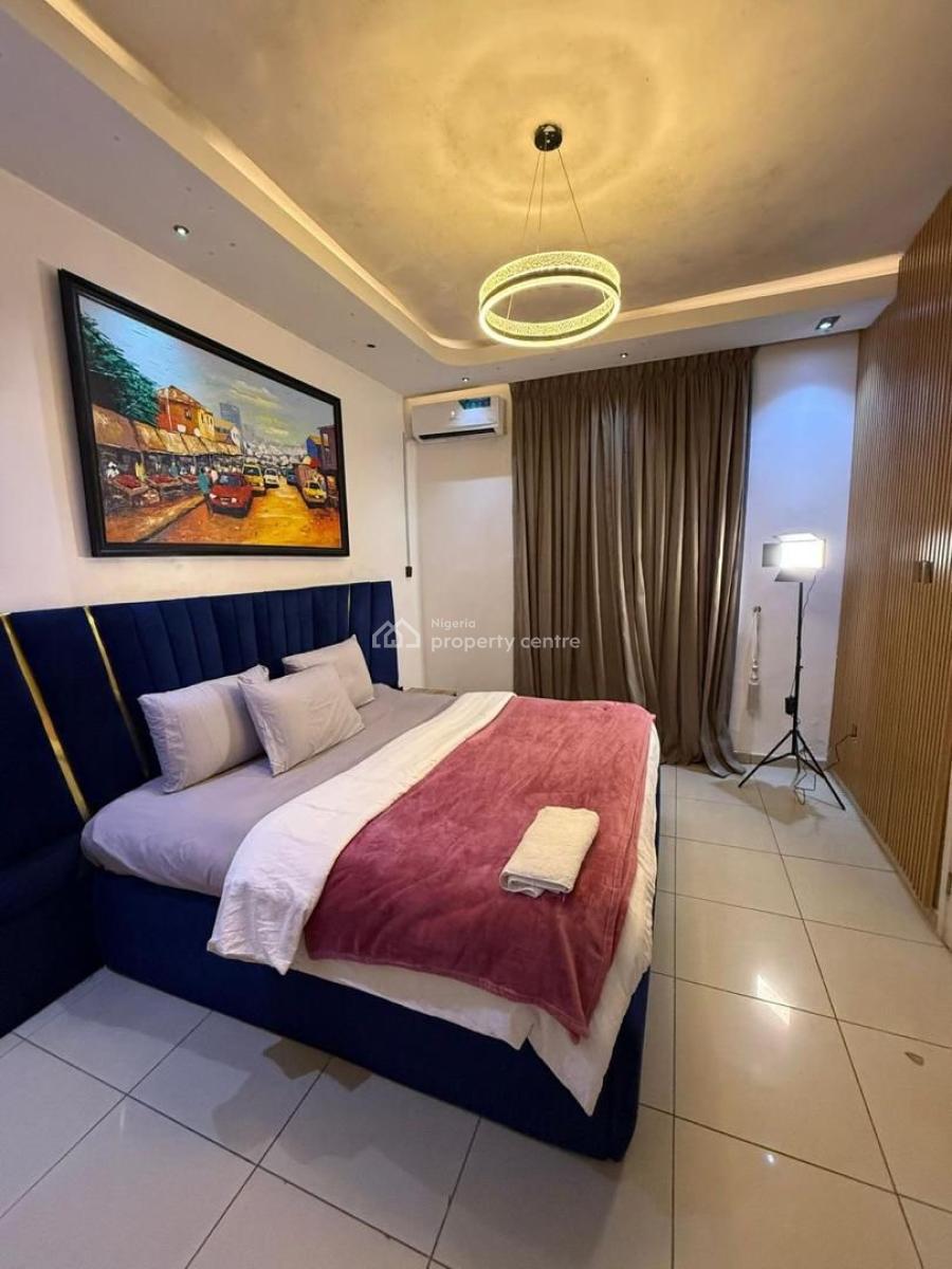 Affordable Two Bedroom Apartment with Bathtub and Gym, Lekki, Osapa, Lekki, Lagos, Flat / Apartment Short Let