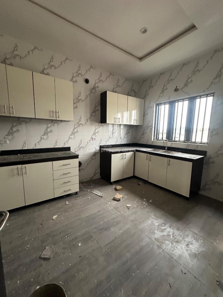 Nicely Built Three Bedroom Flat with Bq, Lekki Scheme Ii, Ogombo, Ajah, Lagos, Flat / Apartment for Rent
