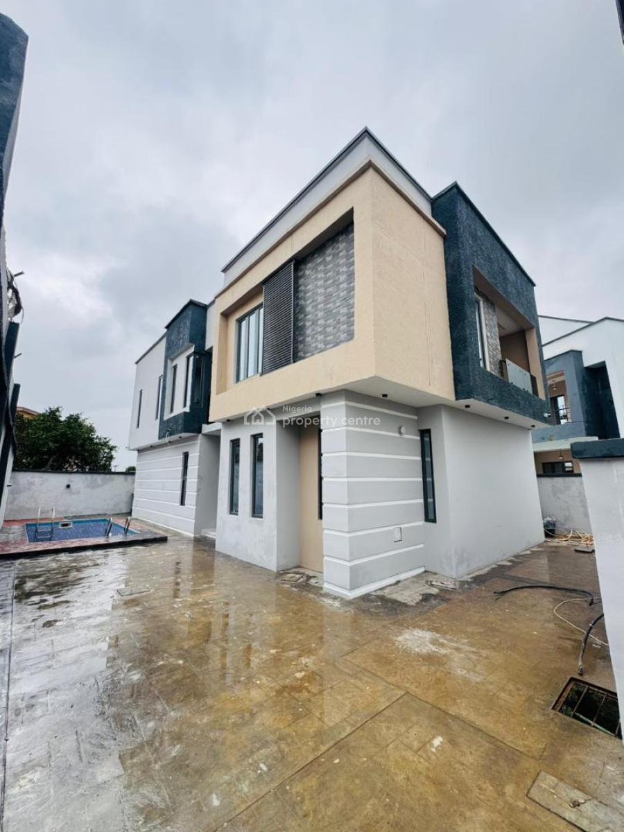 Luxury Newly Built 4 Bedroom Duplex Plus Pool, Study and Bq, Omole Phase 1, Ikeja, Lagos, Detached Duplex for Sale
