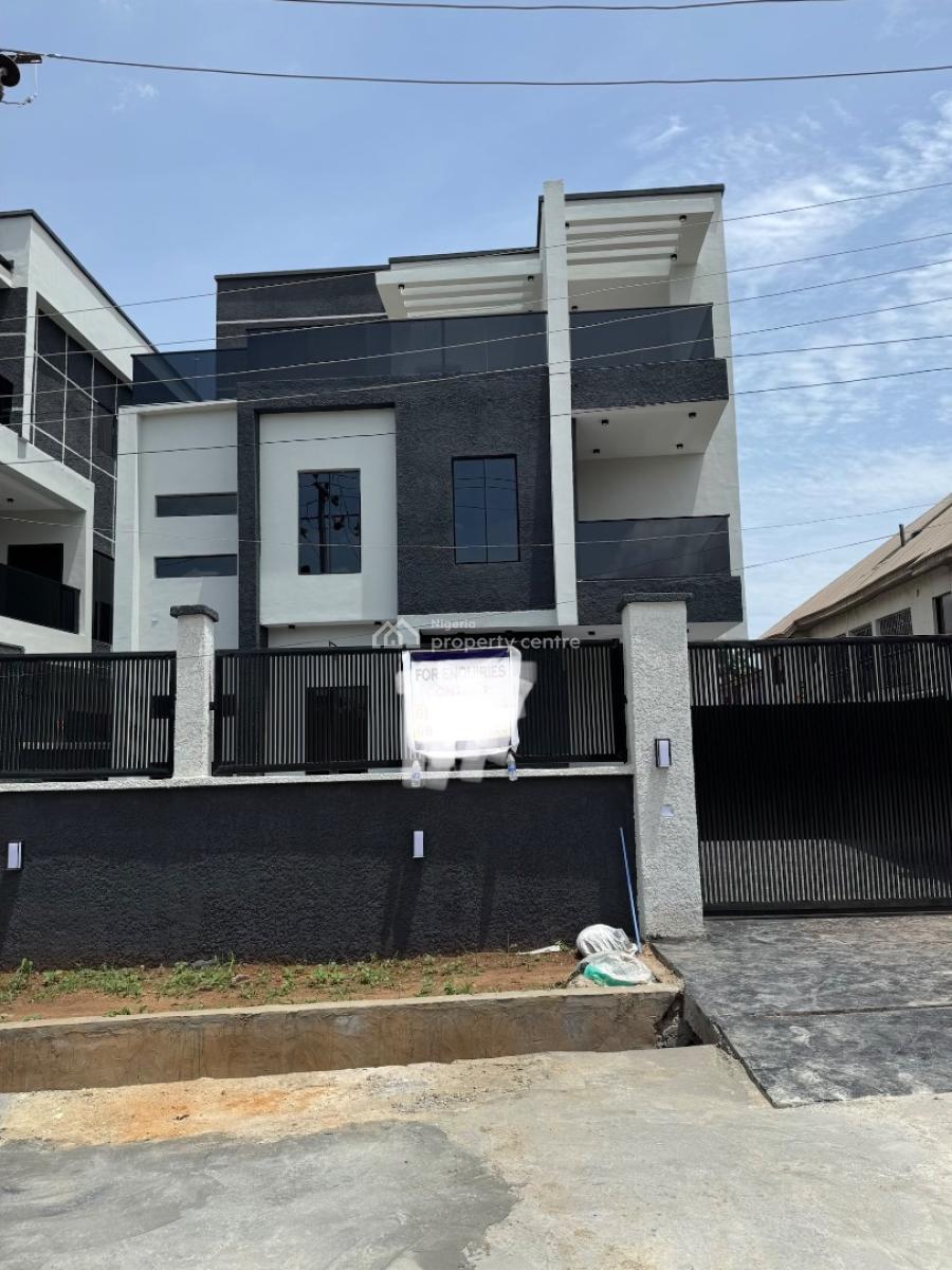 Luxury Built 5 Bedroom Detached Duplex with Study, Box Room, Terrace,, Magnificently Designed Home with Study, Terrace, Bq, Estate, Omole Phase 1, Ikeja, Lagos, Detached Duplex for Sale