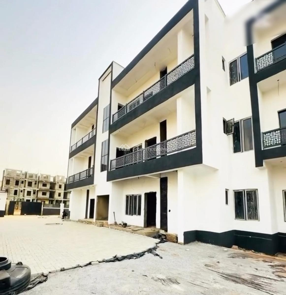 Newly Built 6 Units of 3 Bedroom Apartments, Dakibiyu, Wuye, Abuja, Flat / Apartment for Sale