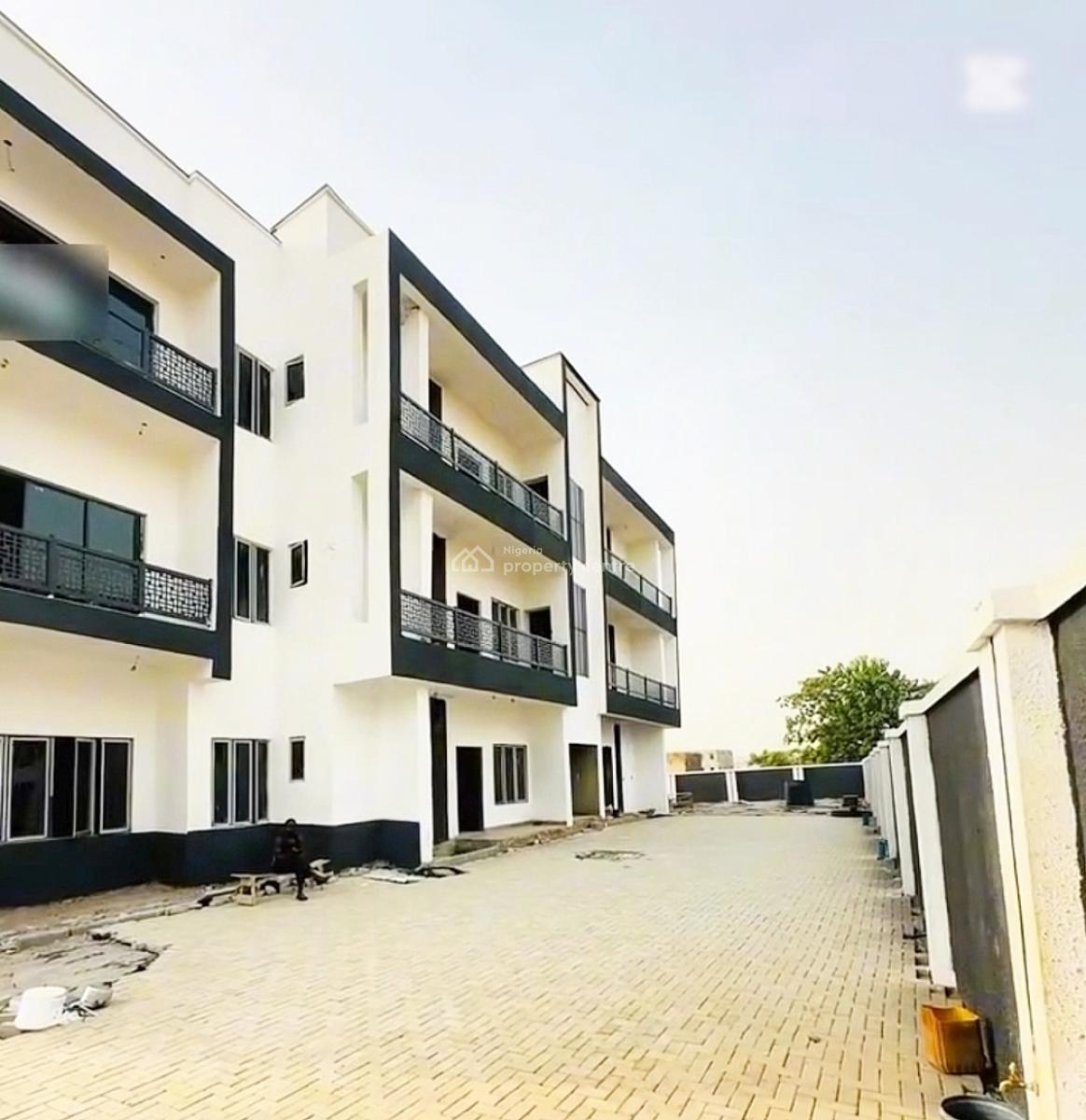 Newly Built 6 Units of 3 Bedroom Apartments, Dakibiyu, Wuye, Abuja, Flat / Apartment for Sale