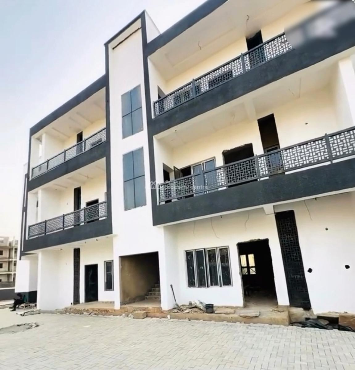 Newly Built 6 Units of 3 Bedroom Apartments, Dakibiyu, Wuye, Abuja, Flat / Apartment for Sale