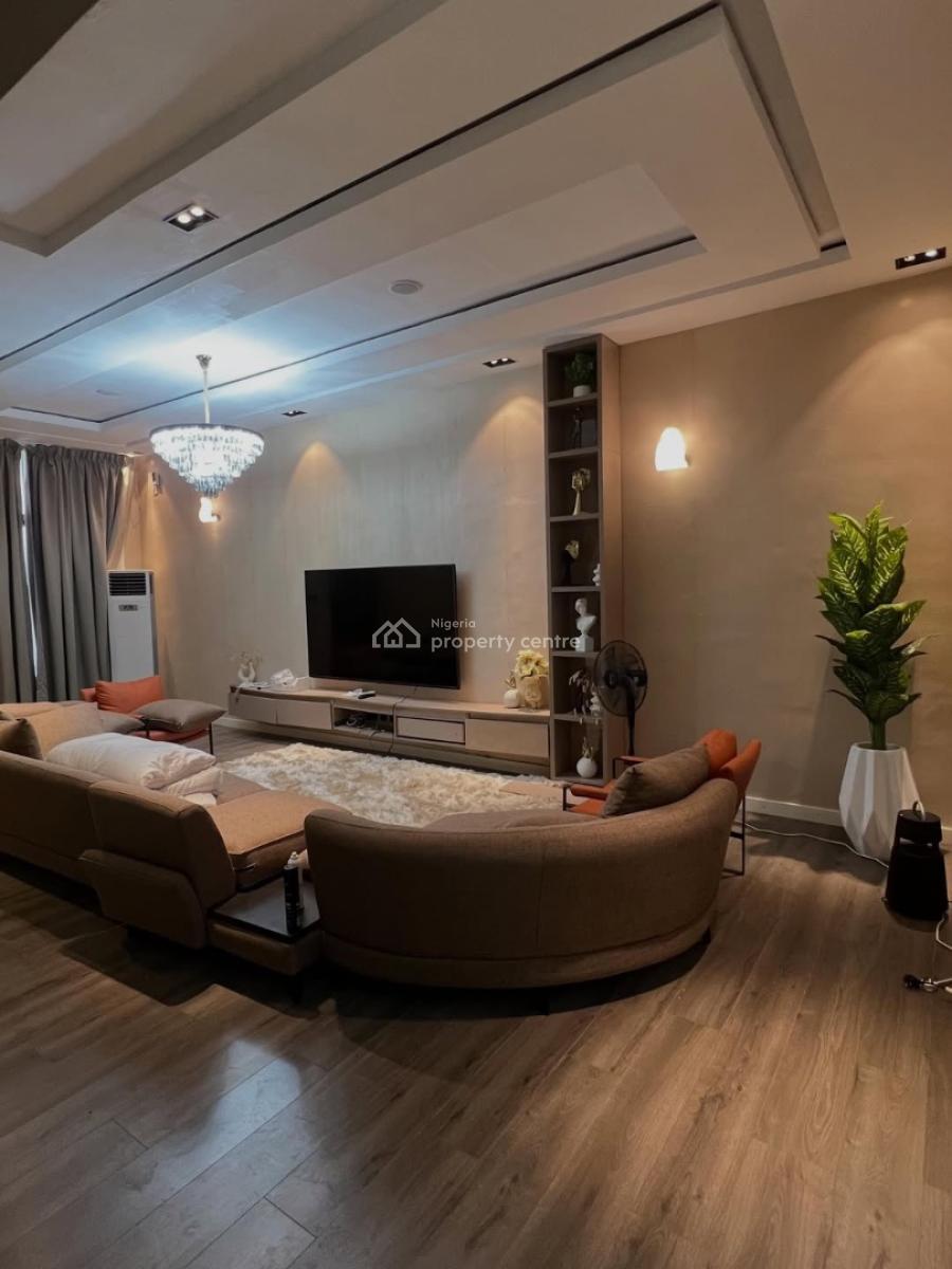 Fully Furnished 4bedroom Terrace with Swimming Pool and Cinema, Ikate, Lekki, Lagos, Terraced Duplex for Rent