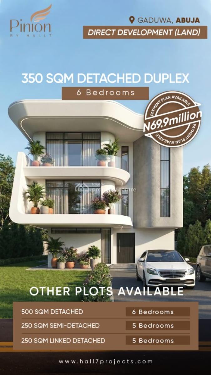 Premium 350sqm Estate Plot of Land, Gaduwa District By Ncdc, Gaduwa, Abuja, Residential Land for Sale