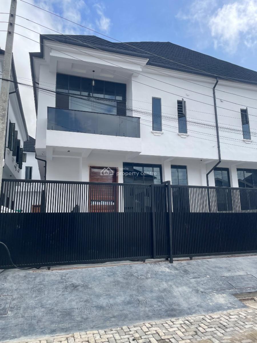 Brand New 4 Bedroom Semi Detached Duplex with Bq, Agungi, Lekki, Lagos, Semi-detached Duplex for Rent