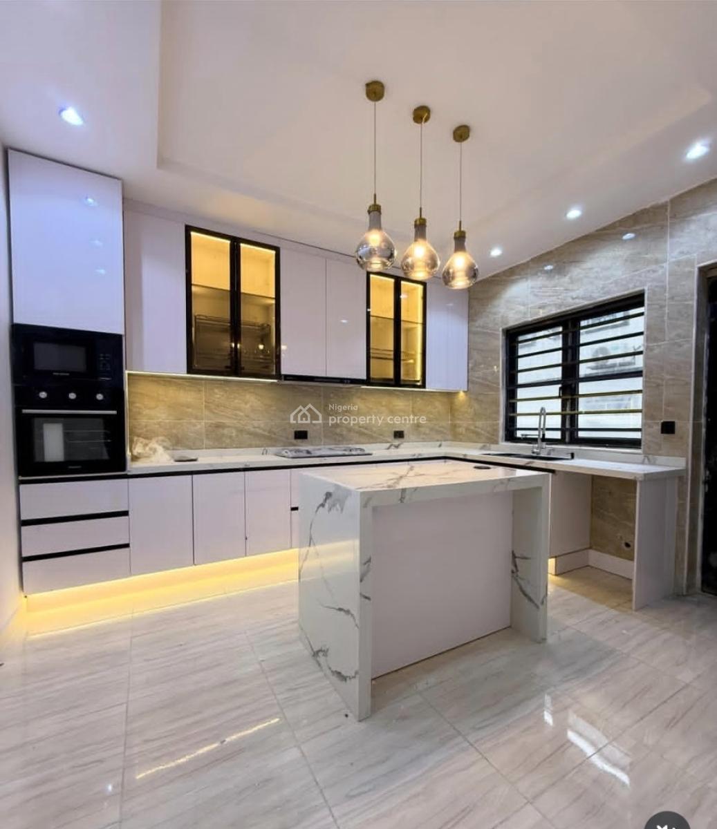 Fully Service 3 Bedroom Maisonnette with Bq Swimming Pool, By Jj Apartment, Lekki Phase 1, Lekki, Lagos, House for Rent