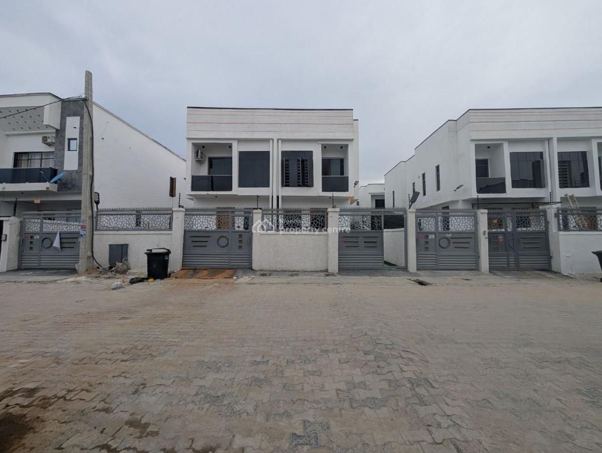 4 Bedroom Semi Detached Duplex with Bq & C of O, Ikota Gra Estate, Ikota, Lekki, Lagos, Semi-detached Duplex for Sale