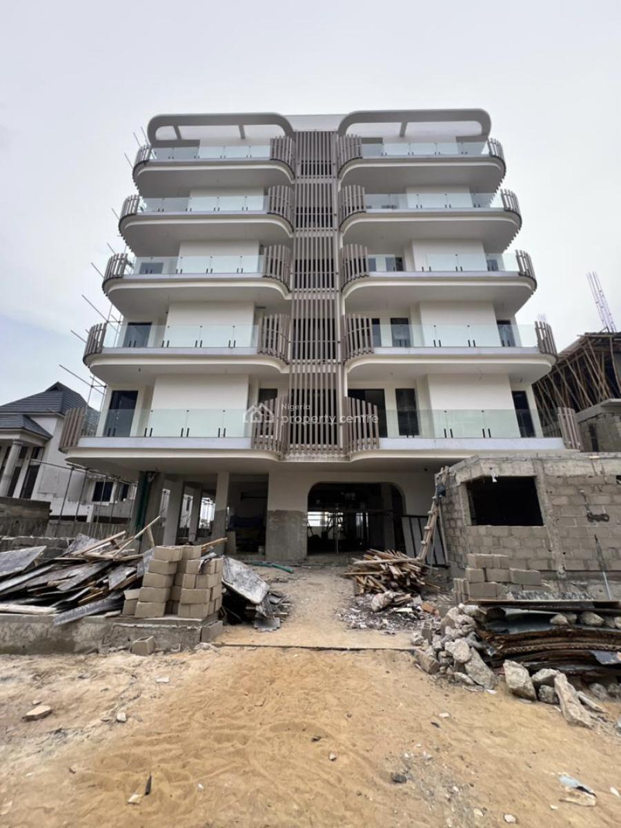 Glamorous 3 Bedroom Apartment with Bq Pool, Elevator, Gym, Ikate, Lekki, Lagos, Flat / Apartment for Sale